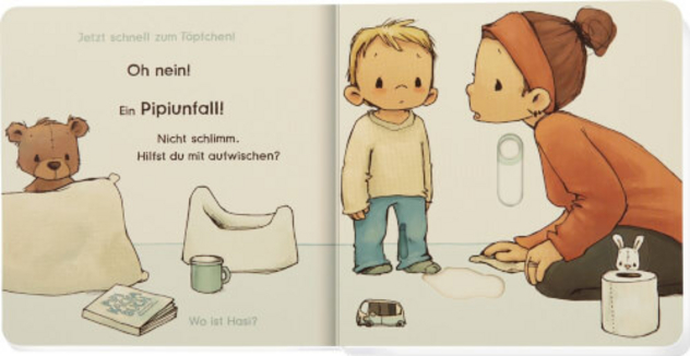 Pappbilderbuch "Pippi Kacka Buch - die optimale Töpfchenlektüre"