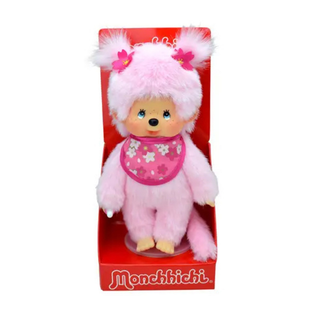 Puppe "Monchhichi - Kirchblüten-Mädchen"