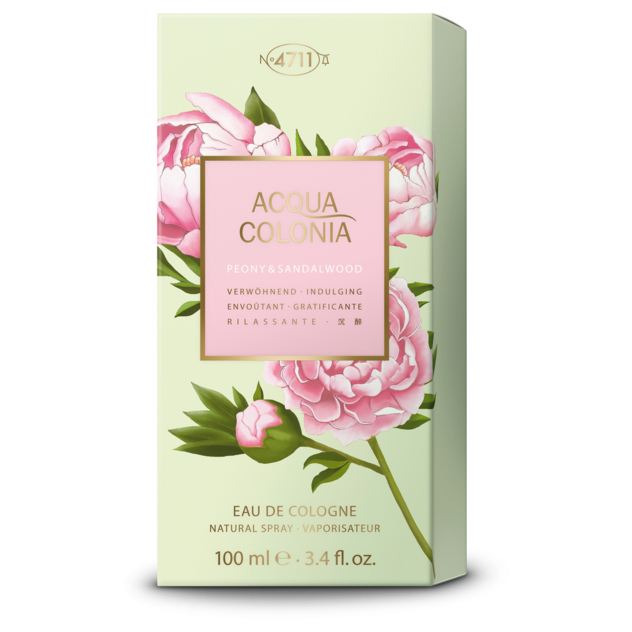 Eau de Cologne "Poeny & Sandalwood", 100 ml