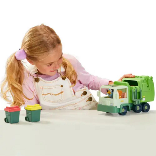 BLUEY-Spielset "Müllwagen + Figuren"