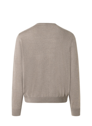 Pullover Rundhals 1/1 Arm, Rosewood, 48