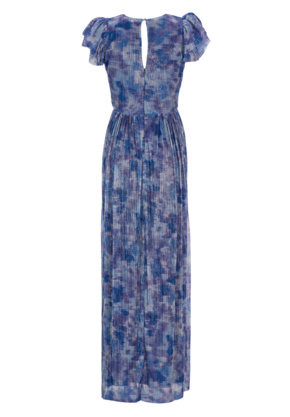Abendkleid aus bedrucktem Jersey Pl