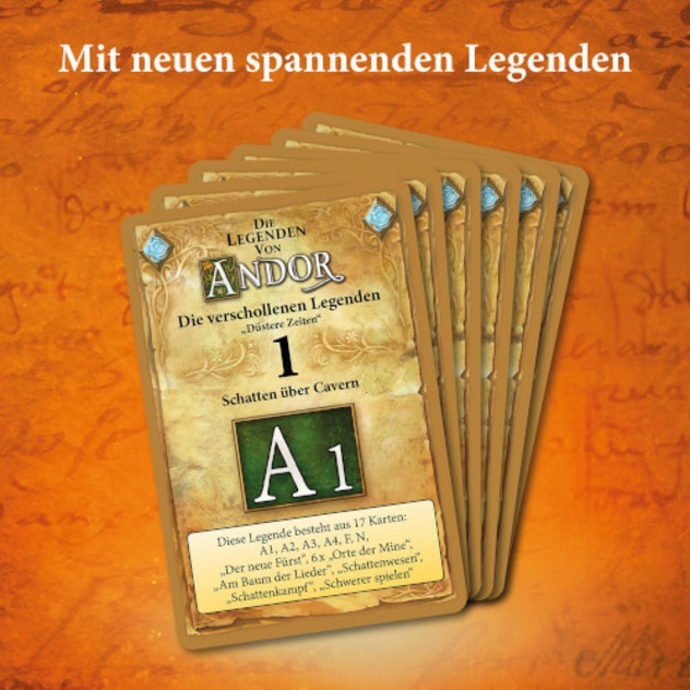 Fantasy-Spiel "Andor Verschollene Legenden - Düstere Zeiten"