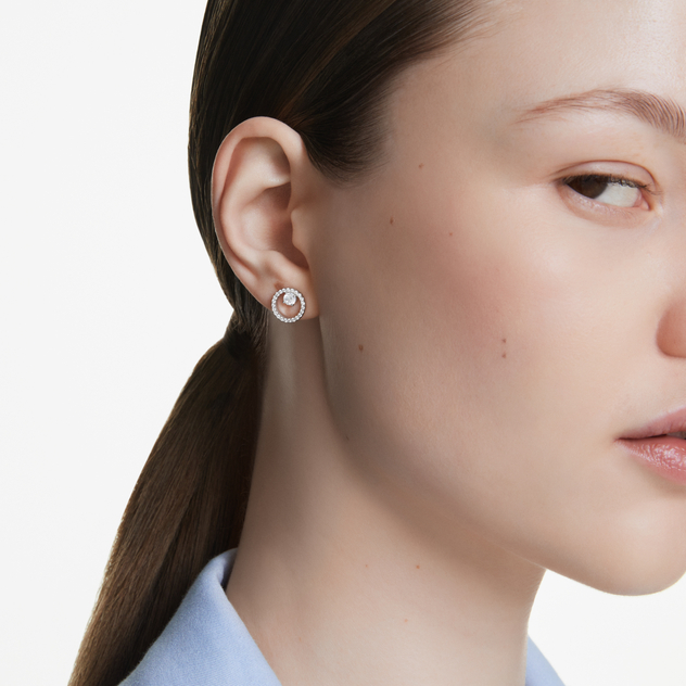 CONSTELLA:PE STUD CZ WHITE/RHS