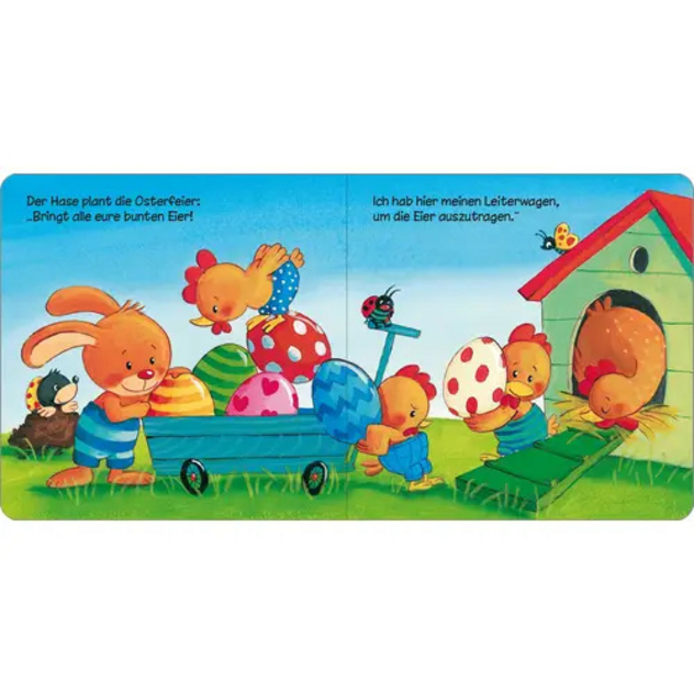 Pappbilderbuch "Osterhase, nimm mich mit!"