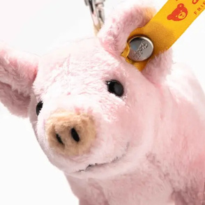 Anhaenger Schwein 9 rosa Gluecksbringer