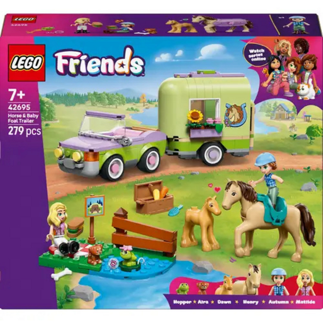 Friends "Pferd und Fohlen mit Pferdeanhänger", 42695