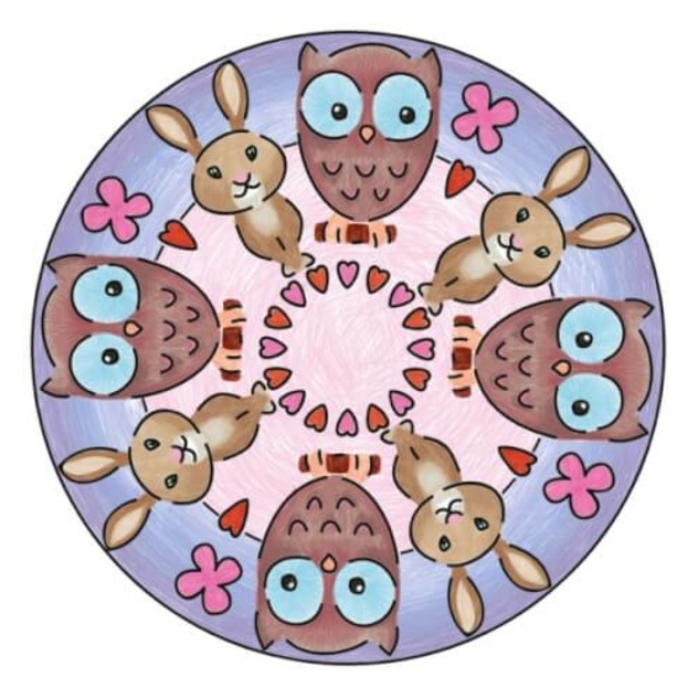 29766 Mini Mandala-Designer Cute Animals 