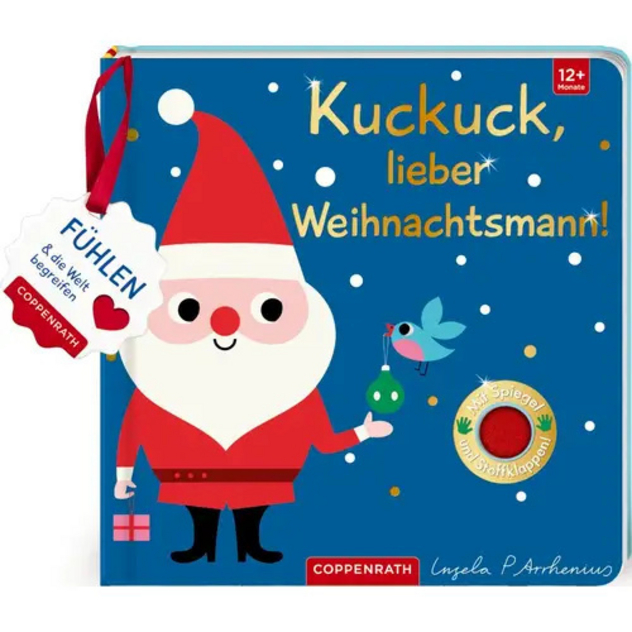 Filz-Fühlbuch "Kuckuck, kleiner Weihnachtsmann!"