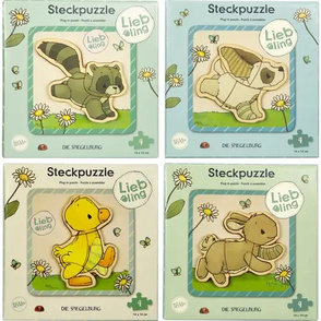 Steckpuzzle (4 T.) - Liebling (J. Tourlo