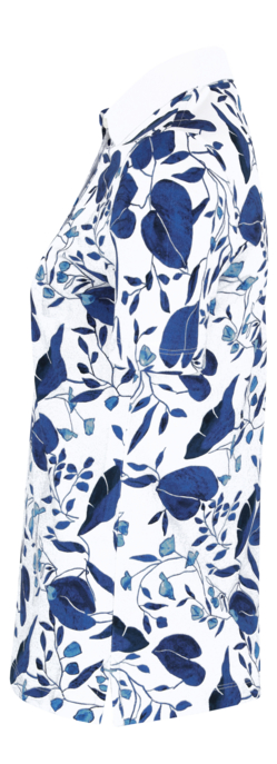 Poloshirt mit All-Over-Print