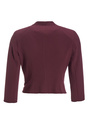 Taillierte Jacke aus Jersey Crêpe