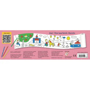Malset "Meine erste Malrolle - Prinzessin", 5m