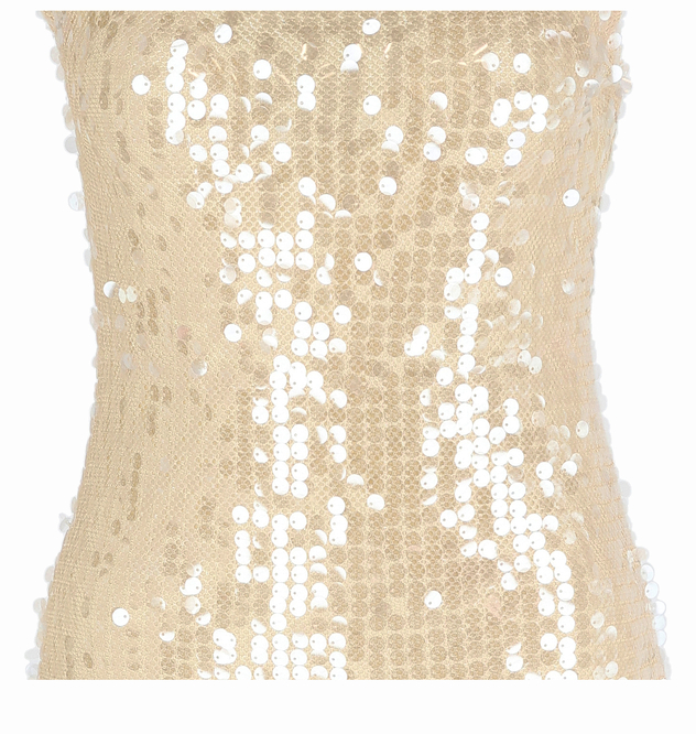 Pailletten-Maxikleid "Ines"