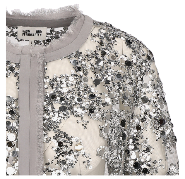 Paillettenjacke