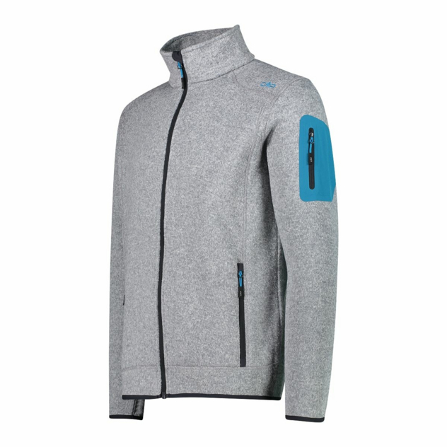 Schwere Fleecejacke Knit-Tech Meliert
