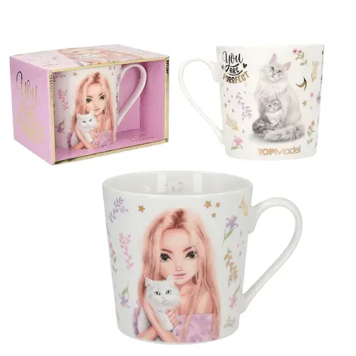 Becher "Blooming Kitty"