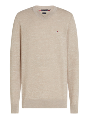 Pullover "COTTON LINEN CREW NECK"
