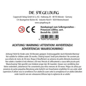 Prinzessin Lillifee - Bastelset "Handspiegel zum Selbstgestalten"
