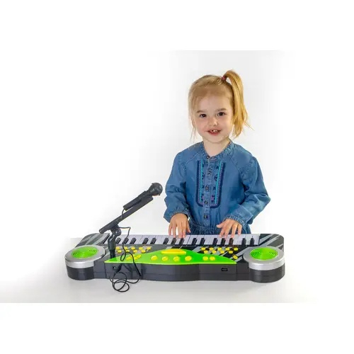 BGB Elektr. Keyboard mit Mikrofon