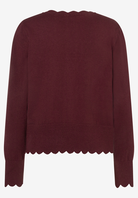 Feinstrick-Pullover