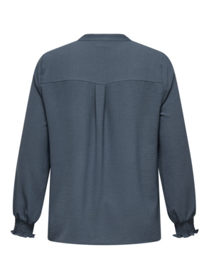 CARMETTA LIFE V-NECK TOP WVN NOOS