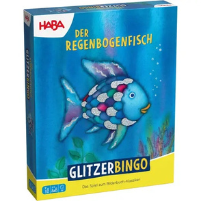 Der Regenbogenfisch-Glitzer-Bingo DE