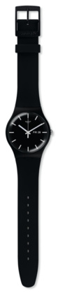 Uhr "Mono black again"