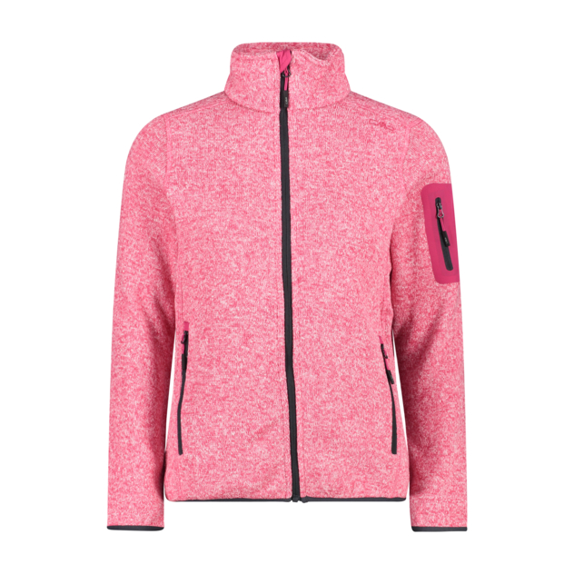 Schwere Fleecejacke Knit-Tech Meliert