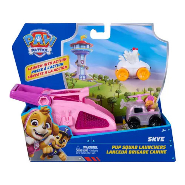 Paw Patrol-Fahrzeug "Pup Squad Launcher - Skye & Henrietta"