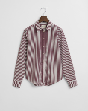 Bluse "Reg Poplin Striped Shirt"