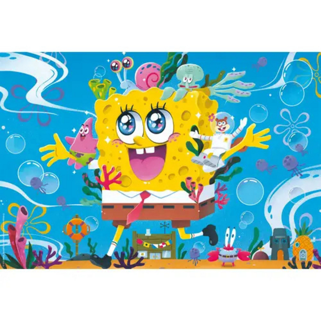 Puzzle "SpongeBob - Abenteuer in Bikinibottom", 100 Teile