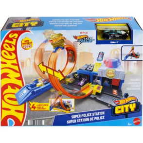 Hot Wheels City "Super Polizeistation"