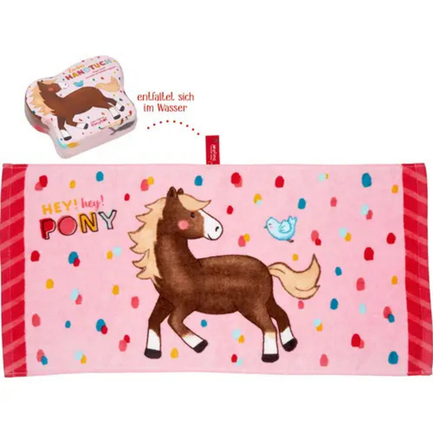 Zauberhandtuch "Mein kleiner Ponyhof"