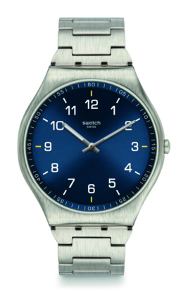 Uhr "Skin suit blue"