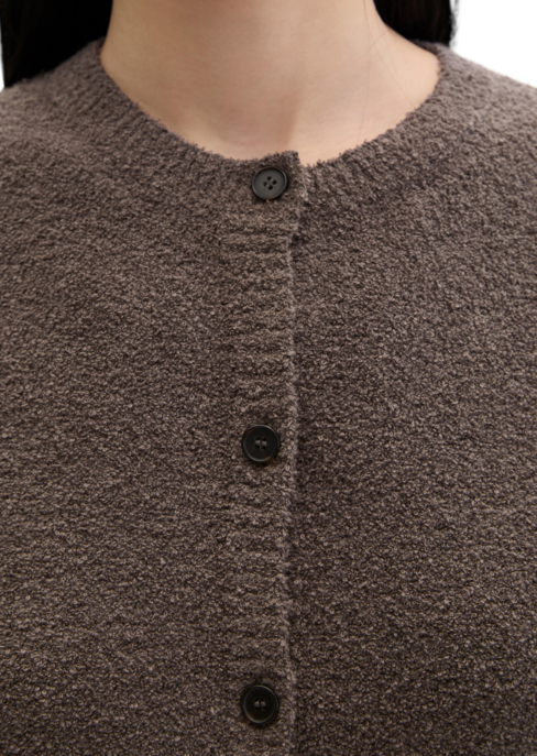 Bouclé-Cardigan