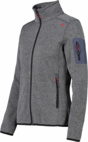 Schwere Fleecejacke Knit-Tech Meliert