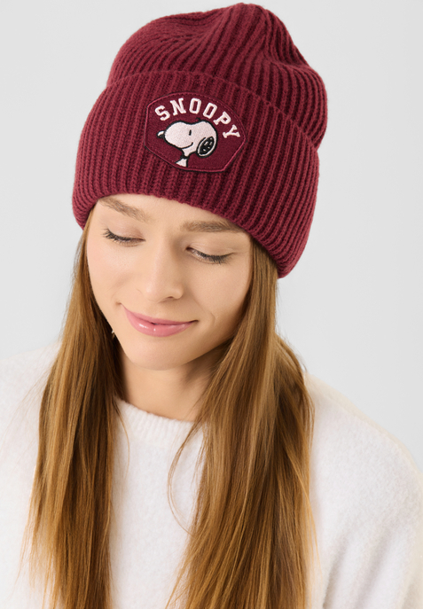 Mütze "Snoopy Badge"