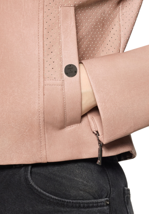 Kunstleder-Jacke