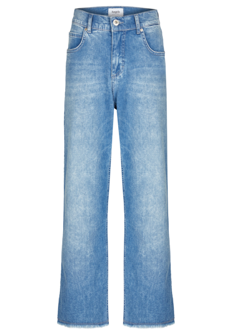 Jeans-Culotte "Linn Fringe"