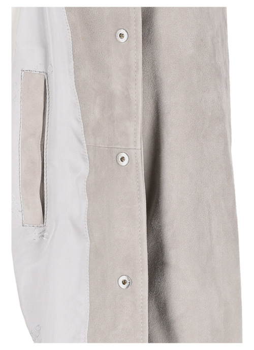 Leder-Bomberjacke