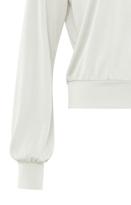 Jersey-Bluse