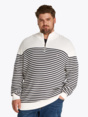 Pullover "BT-RACKING STRUCTURE ZIP MOCK-B"
