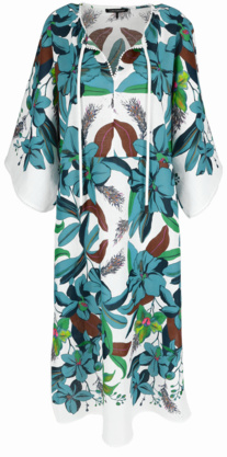 Tunikakleid mit Hawaii-Print