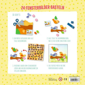 Mein bunter Frühlings-Bastelblock - Mini
