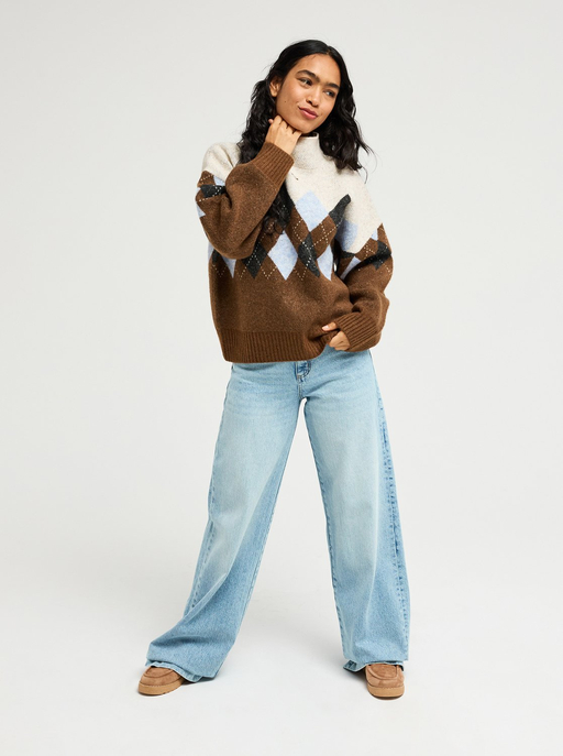Rollkragenpullover "Lets Get High"