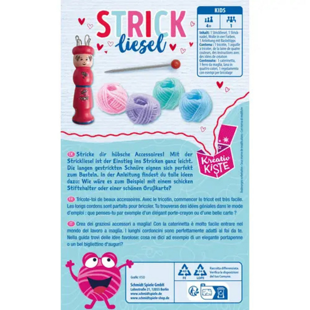 Kreativ-Set "Strickliesel"