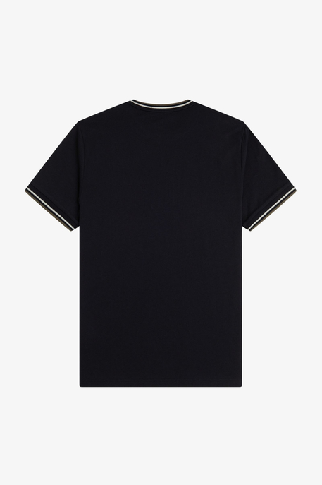 T-Shirt mit Doppelstreifen