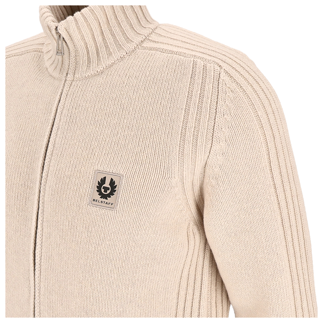 Watch Zip cardigan "Lambswool