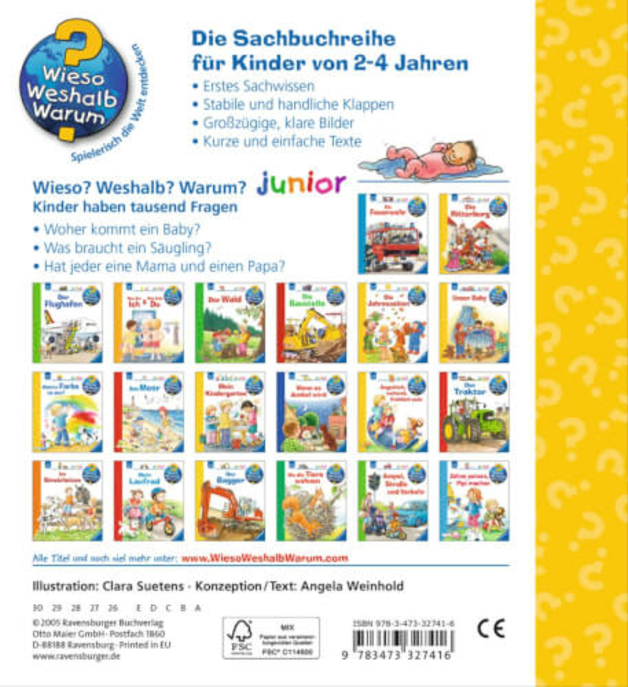 Kinder-Sachbuch "Wieso? Weshalb? Warum? - Unser Baby"